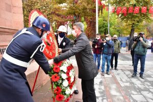 Büyük Önder Mustafa Kemal Atatürk, Malatya’da Düzenlenen Törenle Anıldı